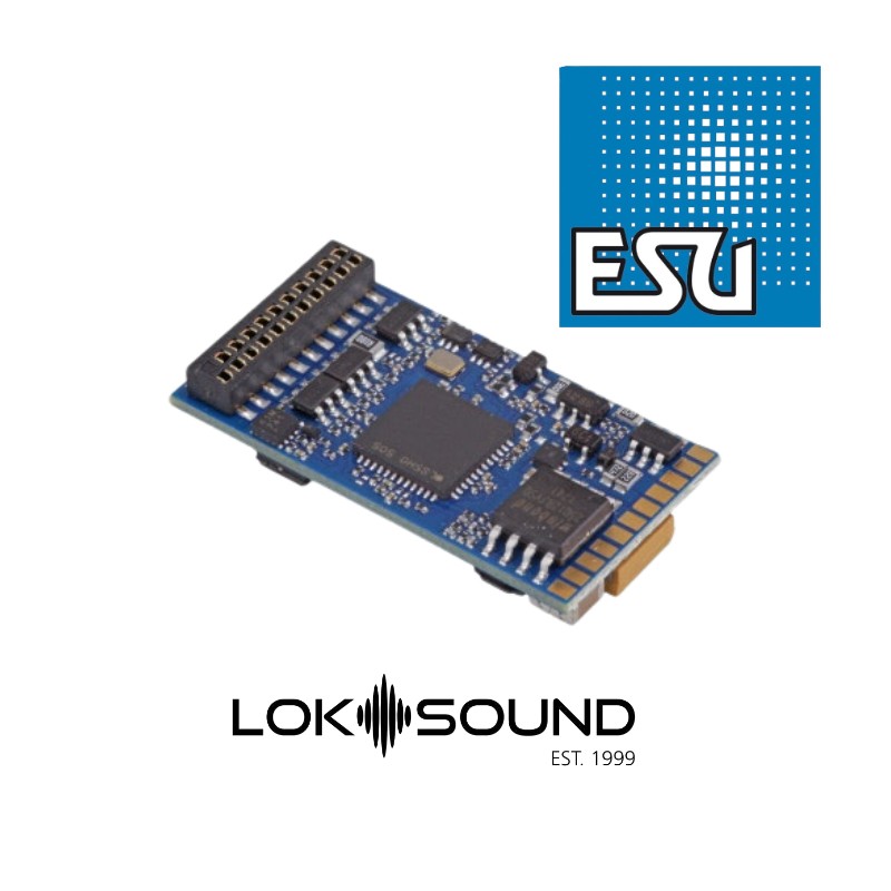 ESU 58449 LokSound 5 DCC ''blank decoder'', 21pin MKL Sound Decoder